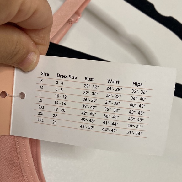 New Shapermint Camisole Womens Medium Pink Shapewear Compression Scoop Neck Cami - Picture 13 of 13